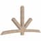 Ekena Millwork Alberta Smooth Timber Gable Bracket, Douglas Fir, 108"W x 54"H x 5 1/2"D x 5 1/2"F, 12/12 Pitch GBW108X54X0606ALB00SDF - alternate 3